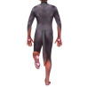 CosplayDogs Combinaison Cosplay Doberman Noire et Feu